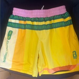 Baseball Lifestyle Pencil Shorts